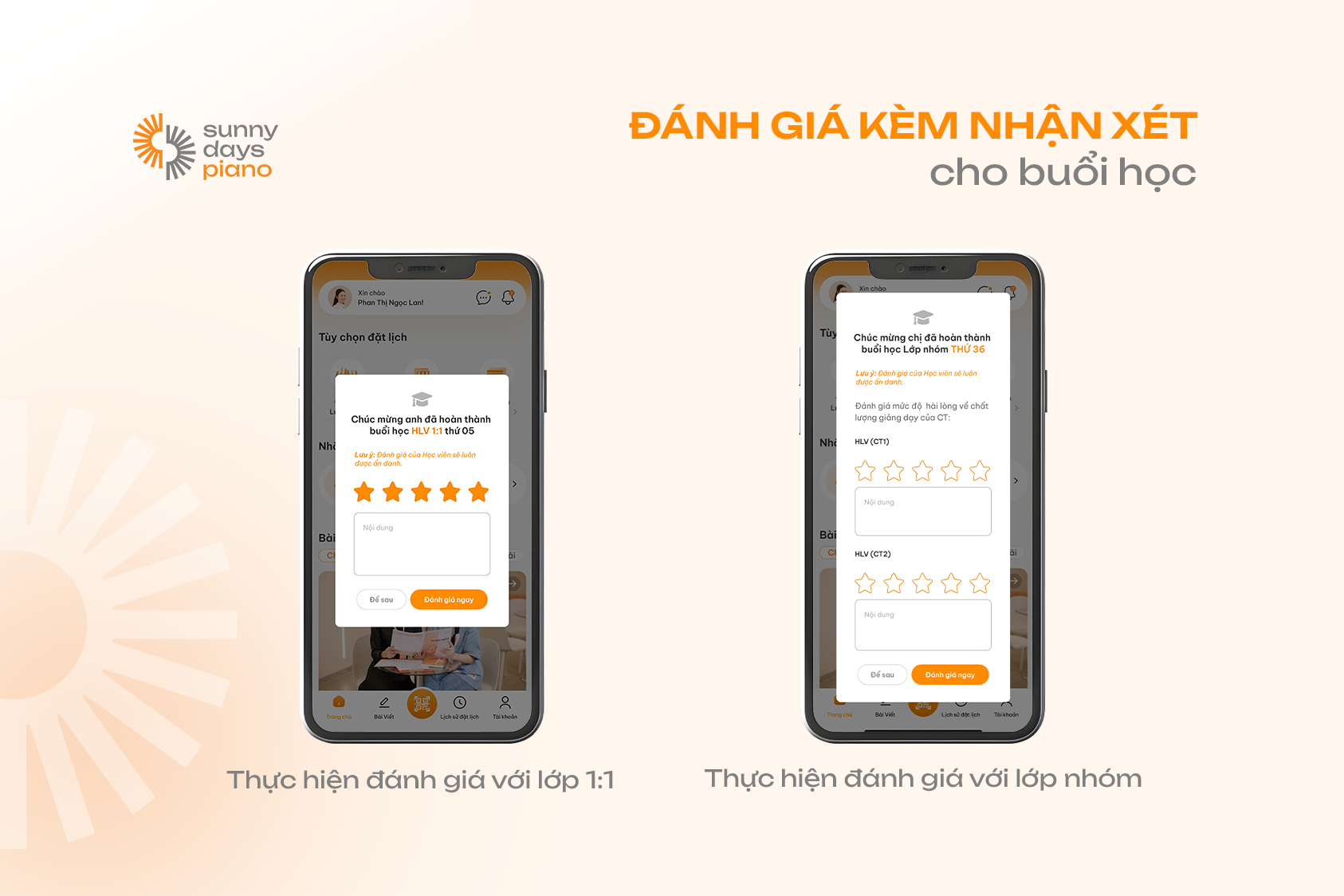 Chia sẻ chân thực từ mỗi buổi học mà học viên tham gia 